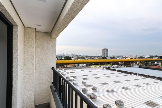 Varanda de kitnet/studio à venda com 1 quarto, 24m² em Ipiranga, São Paulo