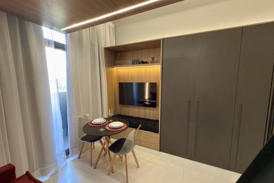 Studio de kitnet/studio à venda com 1 quarto, 25m² em Indianópolis, São Paulo