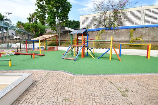 Área comum - Playground de apartamento para alugar com 3 quartos, 91m² em Parque da Hipica, Campinas