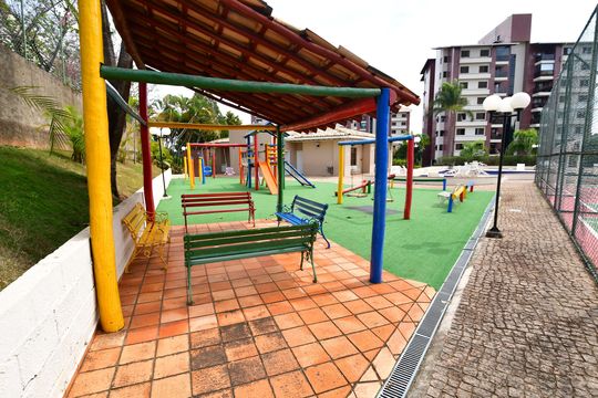 Área comum - Playground de apartamento para alugar com 3 quartos, 91m² em Parque da Hipica, Campinas