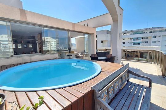 Área externa de apartamento à venda com 3 quartos, 156m² em Barra Olímpica, Rio de Janeiro