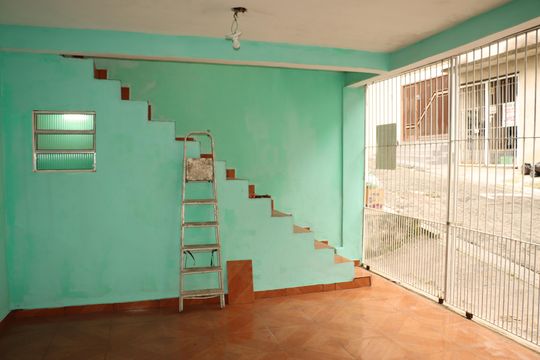 Área externa de casa para alugar com 2 quartos, 128m² em Jardim da Conquista (zona Leste), São Paulo