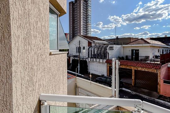 Varanda da Suíte 1 de casa à venda com 3 quartos, 180m² em Vila Carrão, São Paulo