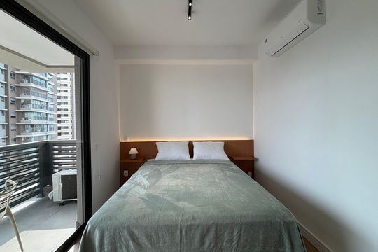 Studio de kitnet/studio para alugar com 1 quarto, 25m² em Pinheiros, São Paulo