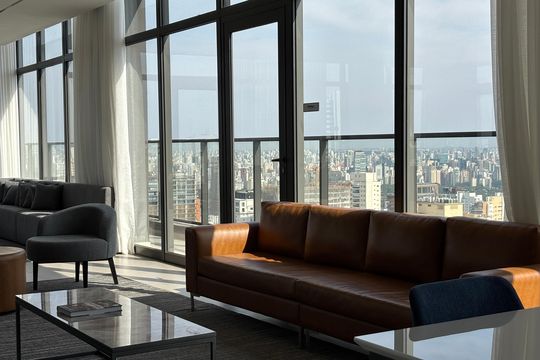 Área comum de kitnet/studio para alugar com 1 quarto, 25m² em Pinheiros, São Paulo
