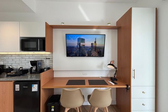 Studio de kitnet/studio para alugar com 1 quarto, 25m² em Pinheiros, São Paulo