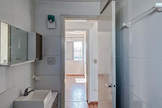 Banheiro de apartamento à venda com 2 quartos, 50m² em Tatuapé, São Paulo