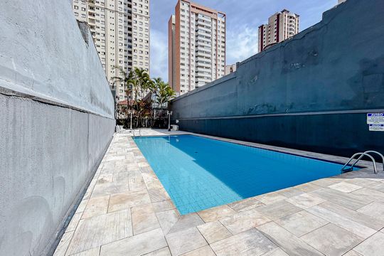 Área comum - Piscina de apartamento à venda com 2 quartos, 50m² em Tatuapé, São Paulo