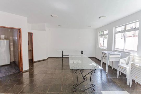 Área comum - Salão de festas de apartamento à venda com 4 quartos, 340m² em Sagrada Família, Belo Horizonte