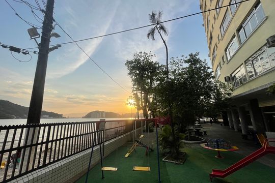 Jardim de apartamento para alugar com 1 quarto, 29m² em Itararé, São Vicente