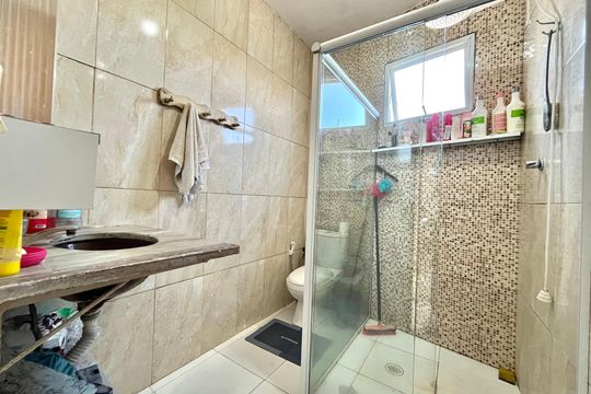 Banheiro de casa para alugar com 3 quartos, 144m² em Jabaquara, São Paulo