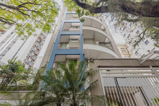 Fachada de apartamento à venda com 1 quarto, 74m² em Vila Madalena, São Paulo