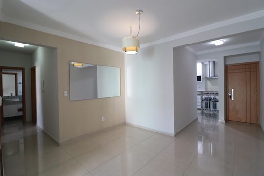 Sala de apartamento para alugar com 3 quartos, 106m² em Santa Mônica, Uberlândia