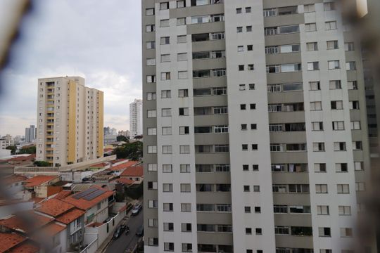 Vista do Quarto de apartamento à venda com 3 quartos, 87m² em Vila Gilda, Santo André