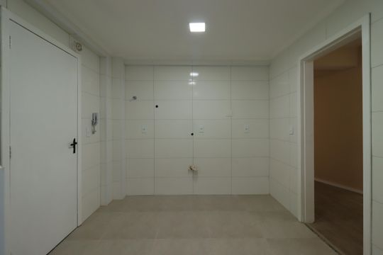 Cozinha de apartamento à venda com 3 quartos, 87m² em Vila Gilda, Santo André