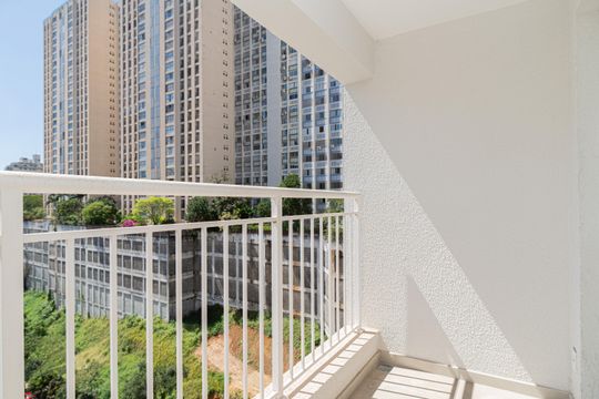 Varanda do Quarto de kitnet/studio à venda com 1 quarto, 25m² em Bela Vista, São Paulo
