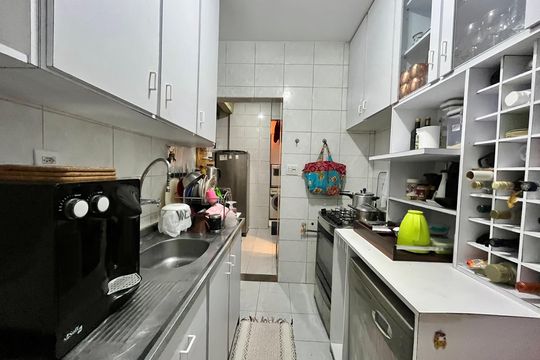 Cozinha de apartamento à venda com 2 quartos, 79m² em Jardim Botânico, Rio de Janeiro