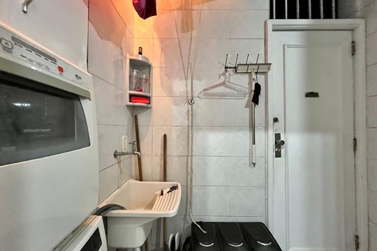 Área de Serviço de apartamento à venda com 2 quartos, 79m² em Jardim Botânico, Rio de Janeiro