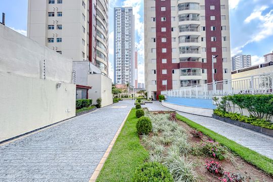 Área comum de apartamento à venda com 2 quartos, 58m² em Vila Azevedo, São Paulo
