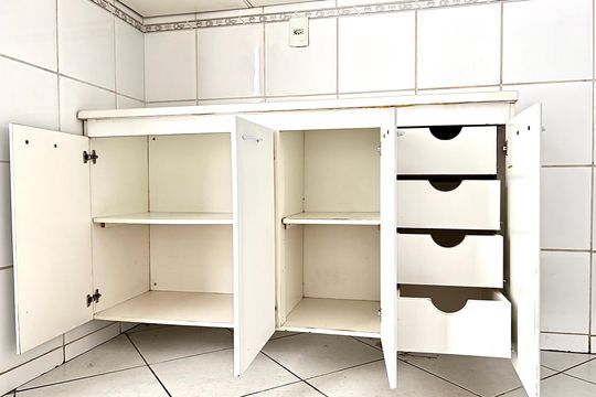 Cozinha - Armários de apartamento para alugar com 2 quartos, 60m² em Teixeiras, Juiz de Fora