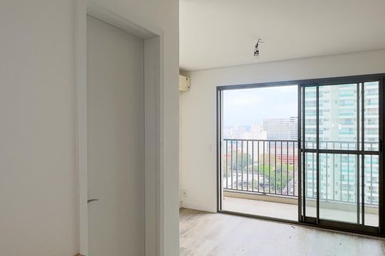 Studio de kitnet/studio para alugar com 1 quarto, 27m² em Santo Amaro, São Paulo
