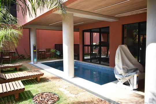 Área comum - Piscina aquecida de kitnet/studio à venda com 0 quarto, 25m² em Vila Clementino, São Paulo