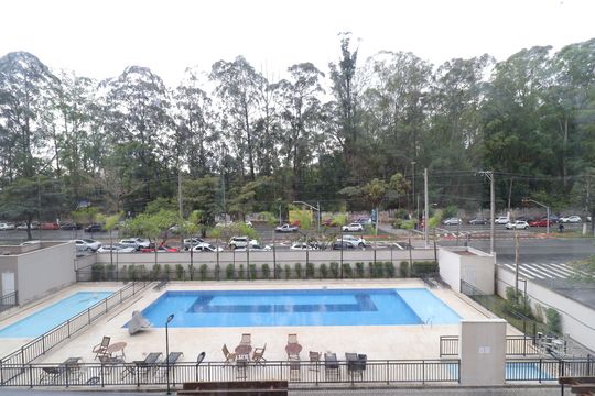 Varanda Vista de apartamento à venda com 2 quartos, 44m² em Usina Piratininga, São Paulo