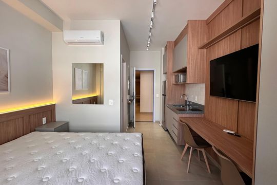Kitnet/Studio para alugar com 1 quarto, 23m² em Vila Cordeiro, São Paulo