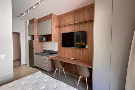 Kitnet/Studio para alugar com 1 quarto, 23m² em Vila Cordeiro, São Paulo