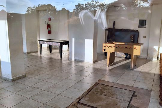 Área externa de apartamento à venda com 2 quartos, 54m² em Parque Sao Vicente, Santo André