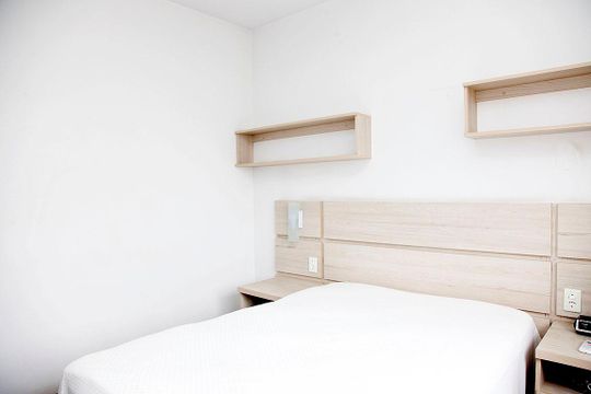 Quarto 1 Suíte de casa de condomínio à venda com 3 quartos, 100m² em Azenha, Porto Alegre