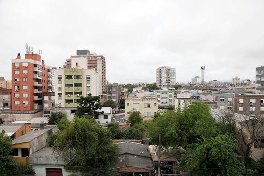 Quarto 1 Suíte Vista de casa de condomínio à venda com 3 quartos, 100m² em Azenha, Porto Alegre