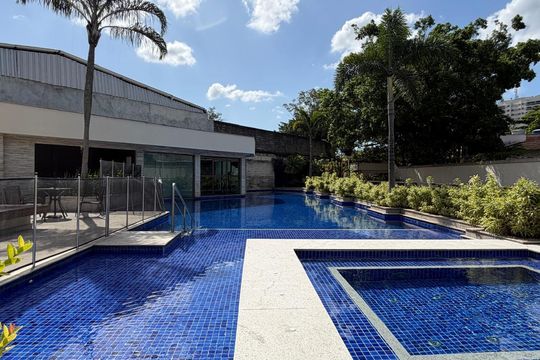 Área comum - Piscina de kitnet/studio à venda com 1 quarto, 36m² em Jacarepaguá, Rio de Janeiro