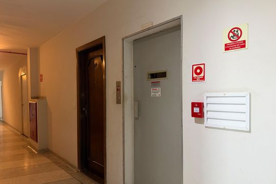 Área comum de apartamento para alugar com 1 quarto, 50m² em Campo Grande, Santos