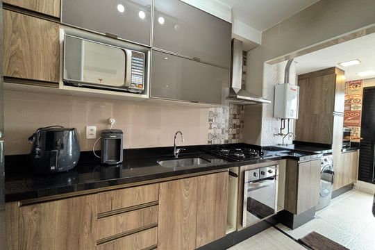Cozinha  de apartamento para alugar com 2 quartos, 65m² em Green Valley, Barueri