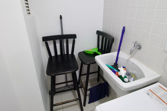 Área de Serviço de apartamento para alugar com 1 quarto, 32m² em Centro, Curitiba