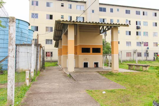 Área comum - Churrasqueira de apartamento para alugar com 2 quartos, 50m² em Guajuviras, Canoas