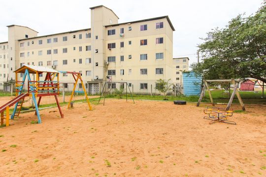 Área comum - Playground de apartamento para alugar com 2 quartos, 50m² em Guajuviras, Canoas