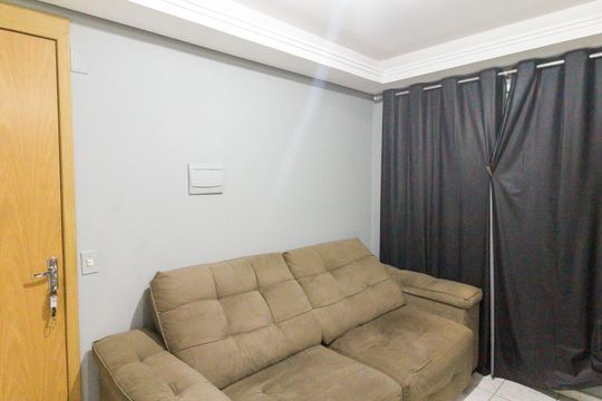 Sala de apartamento para alugar com 2 quartos, 50m² em Guajuviras, Canoas