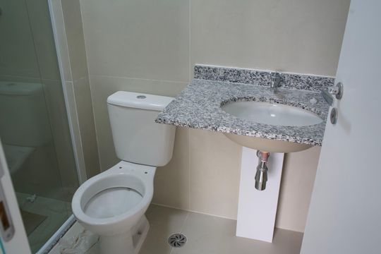 Banheiro da Suíte de apartamento para alugar com 3 quartos, 70m² em Tatuapé, São Paulo