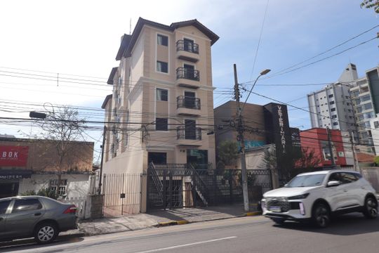 Fachada de apartamento para alugar com 3 quartos, 90m² em Jardim, Santo André