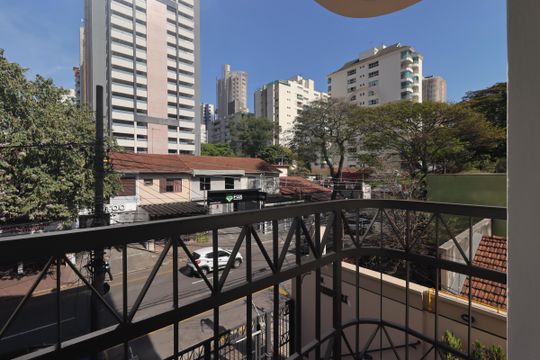 Sacada da Suíte de apartamento para alugar com 3 quartos, 90m² em Jardim, Santo André