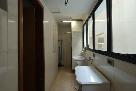 Área de Serviço de apartamento para alugar com 3 quartos, 90m² em Jardim, Santo André