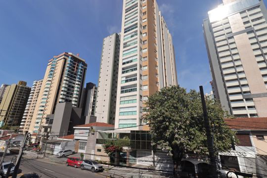 Vista da Sacada da Suíte de apartamento para alugar com 3 quartos, 90m² em Jardim, Santo André