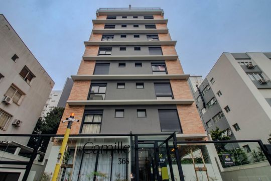 Fachada de apartamento para alugar com 2 quartos, 62m² em Petrópolis, Porto Alegre