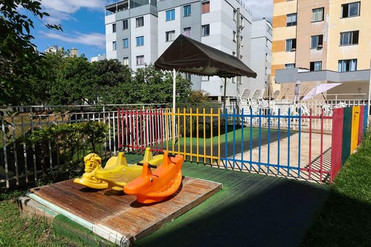 Área comum - Playground de apartamento à venda com 3 quartos, 60m² em Nova Granada, Belo Horizonte