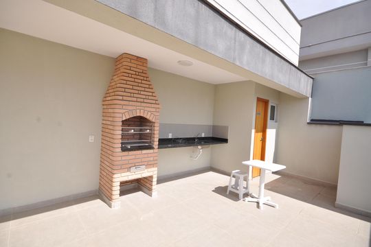 Área comum - Churrasqueira de apartamento para alugar com 1 quarto, 36m² em Vila Mazzei, São Paulo
