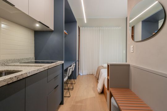 Kitnet/Studio para alugar com 1 quarto, 28m² em Jardins, São Paulo