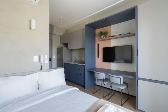 Kitnet/Studio para alugar com 1 quarto, 28m² em Jardins, São Paulo