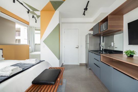 Kitnet/Studio para alugar com 1 quarto, 28m² em Jardins, São Paulo